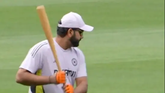 Rohit Sharma's Unconventional Training Drill with Baseball Bat Raises Eyebrows as Pressure Mounts on India Captain Ahead of MCG Test