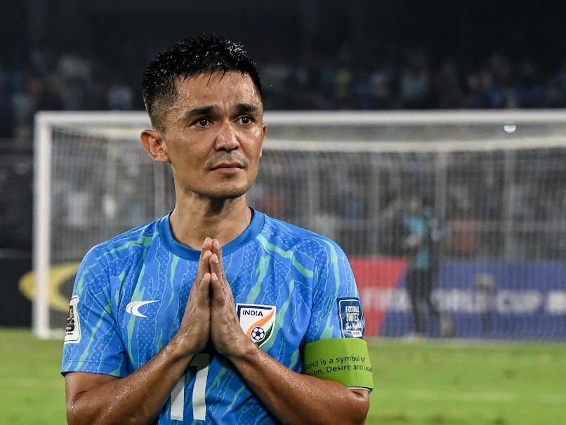 Farewell: Indian Football Legend Sunil Chhetri Retires from International Stage after Glorious Career