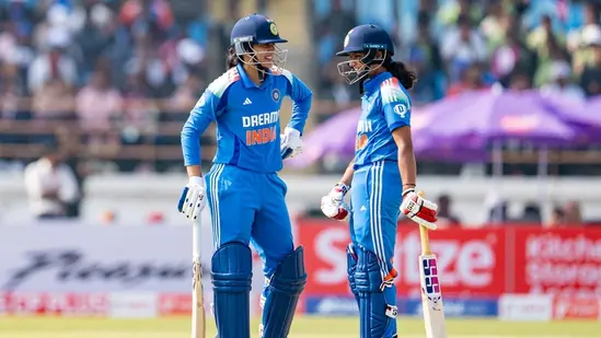 Record-breaking performances by Pratika Rawal and Smriti Mandhana lead India to 435/5 against Ireland